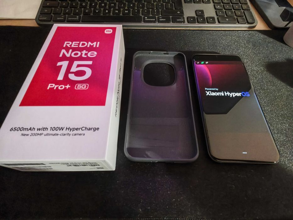 Redmi Note 15 Pro+ 5G, negru, 12GB RAM/512GB ROM