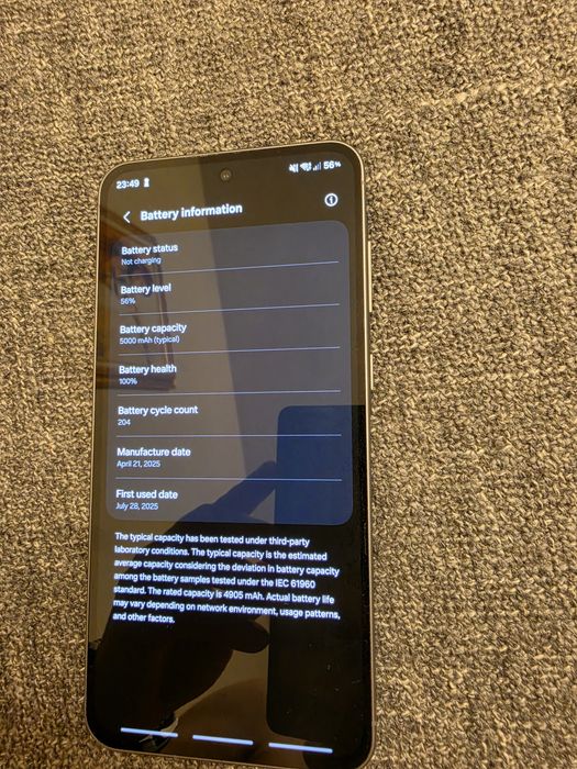 Samsung Galaxy a56 128 impecabil