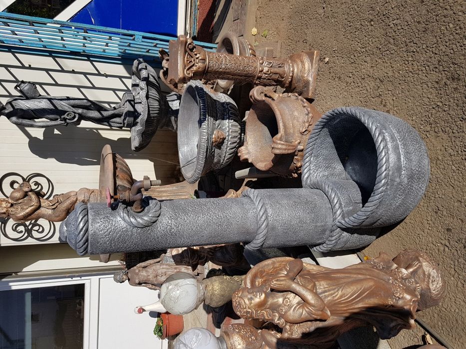 Pompa apa din beton/cismea beton (argintiu) pompa apa beton