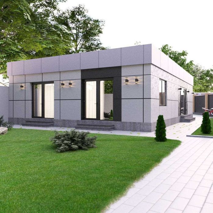 Продается дом, кибрай - евро коробка - 4,5 сотки