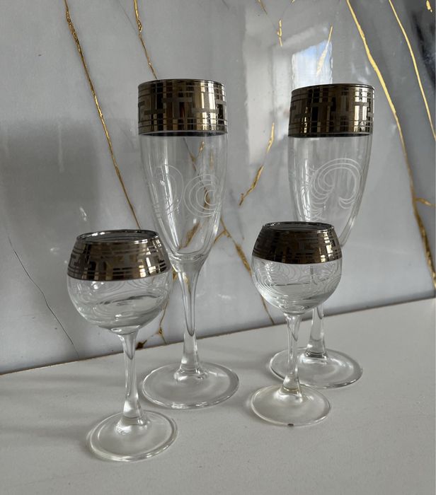 Фужеры,бокалы хрустальные