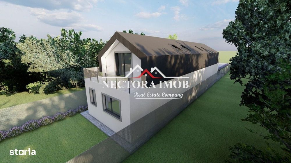 NECTORA IMOB-Casa la rosu cu acoperis, Hidiselul de Jos, 713 mp teren