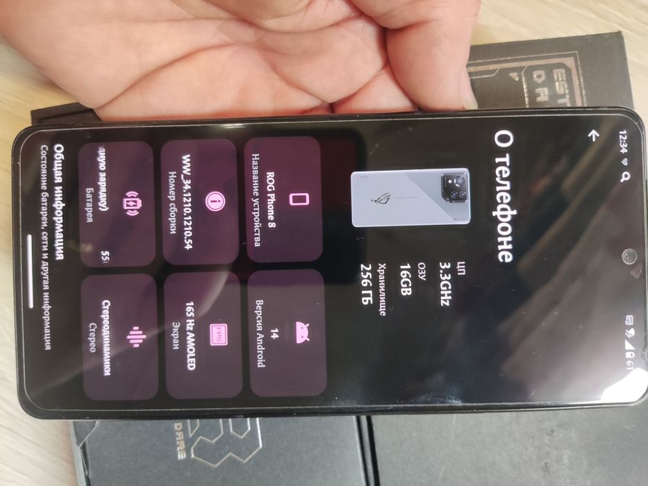 Asus Rog Phone 08 16х256G