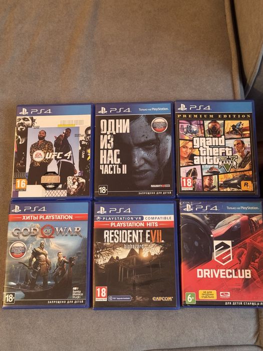 Sony PlayStation4  1TB 6-ойынымен