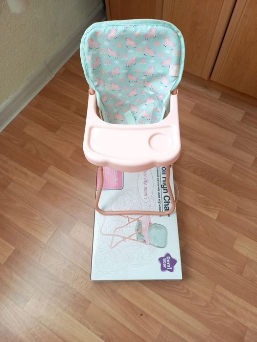 Стульчик для кормления кукольный