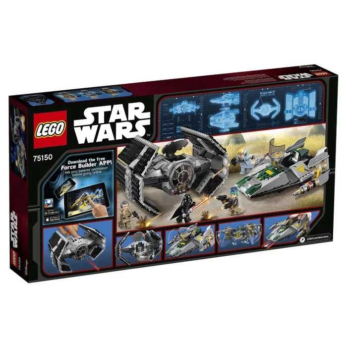 LEGO Star Wars 75150 Vader's TIE Advanced vs. A-Wing Starfighter НОВЫЙ