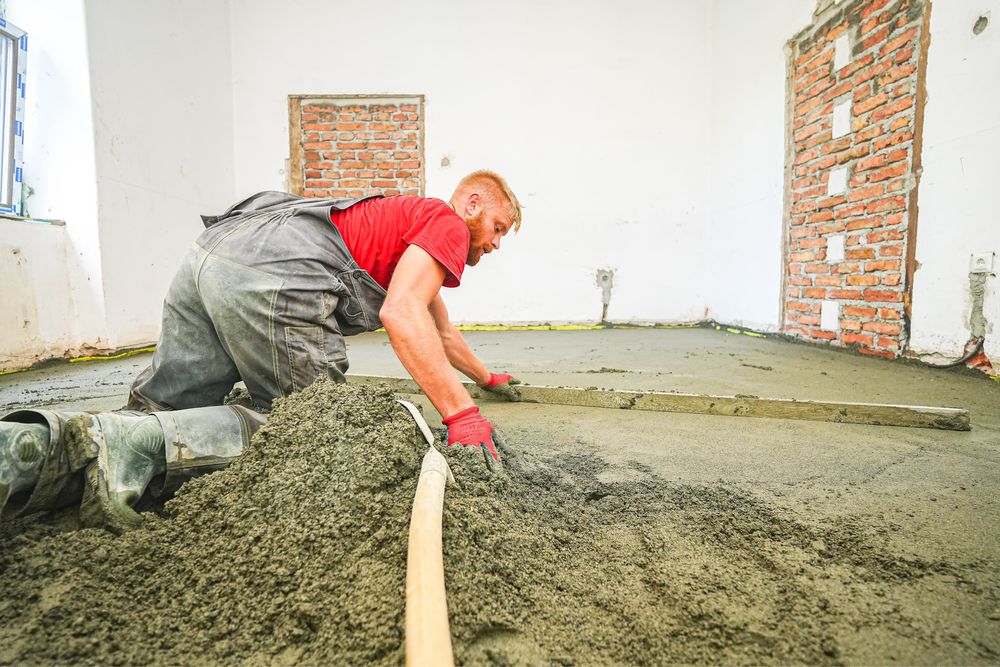 Șapă mecanizată/elicopterizată și tencuială