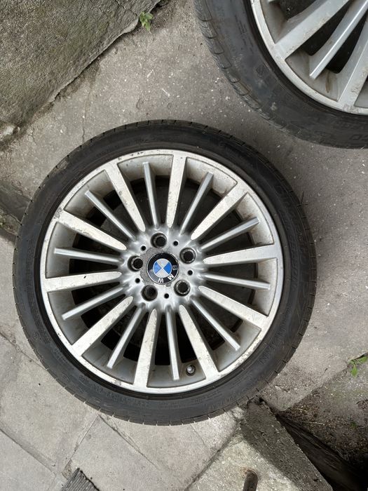Джанти с гуми 5x120 r18 ОЕМ свалени от BMW F30 LUXURY