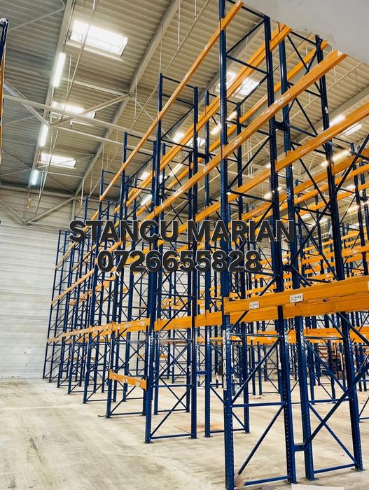 Vând rafturi metalice industriale la cela mai mic preț