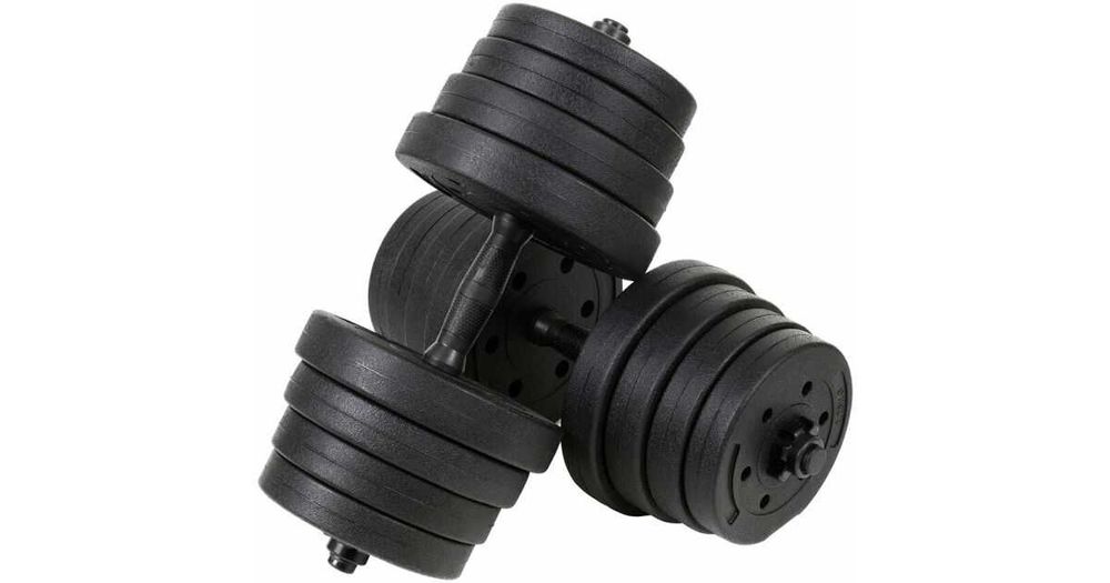 Нови регулеруеми дъмбели 30кг (2х15)пълен комплект