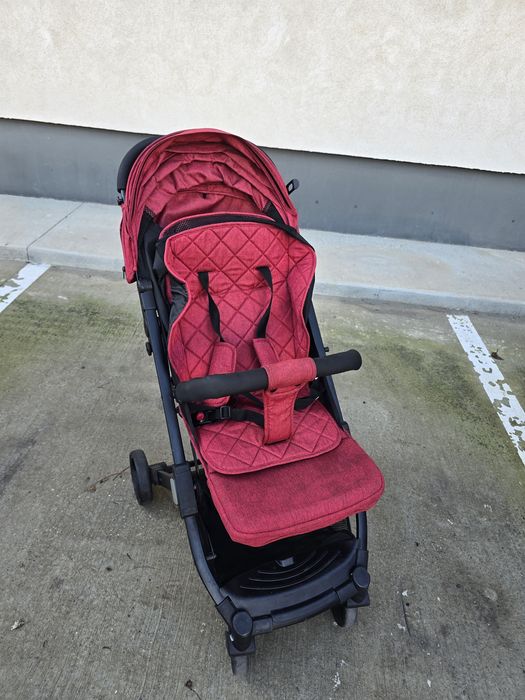 Carucior tip troler + protectie marsupiu