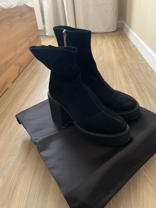 Ботильоны баскони  на платформе осень весна