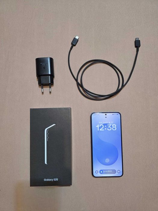 Samsung S25 128GB Albastru - Baterie 100%, Impecabil