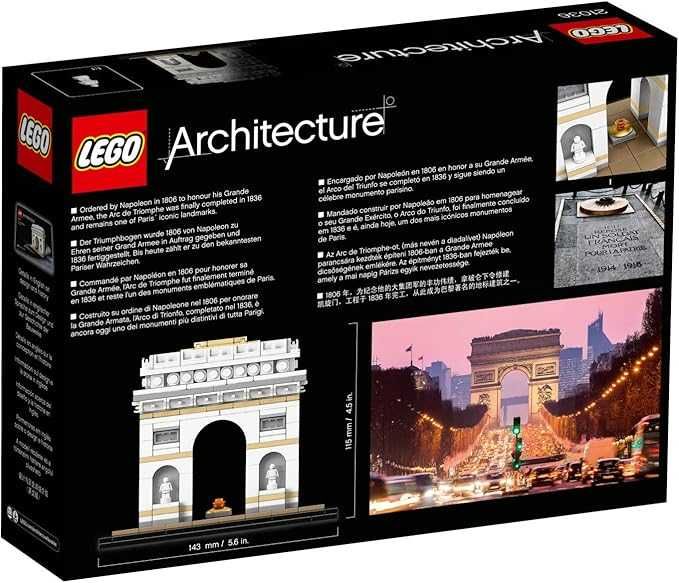 Lego Architecture 21036 - Arcul the triumf