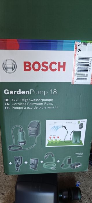 Pompa submersibila portativă Bosch 18 v