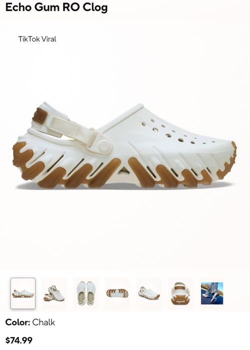 Crocs Echo Gum RO Clog оригинал