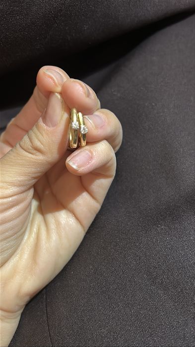 Серьги с бриллиантами