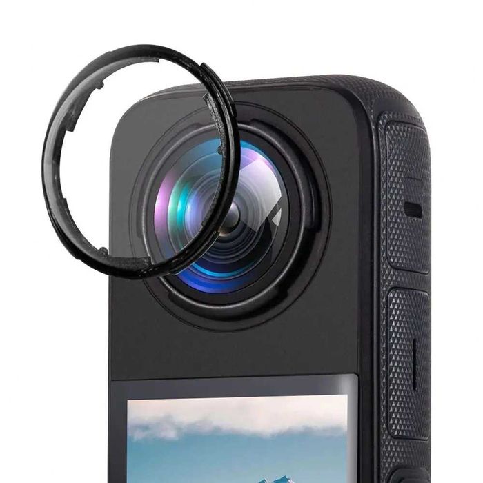 Protectie obiective lentile sticky lens pt camera actiune Insta360 X4