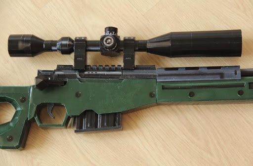 Pusca *AWP PUTERNIC!!* (Din CS:GO Counter Strike) Airsoft Cu LunetaARC