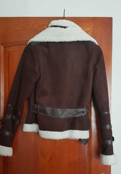 Дамско късо велурено яке, Morgan, S