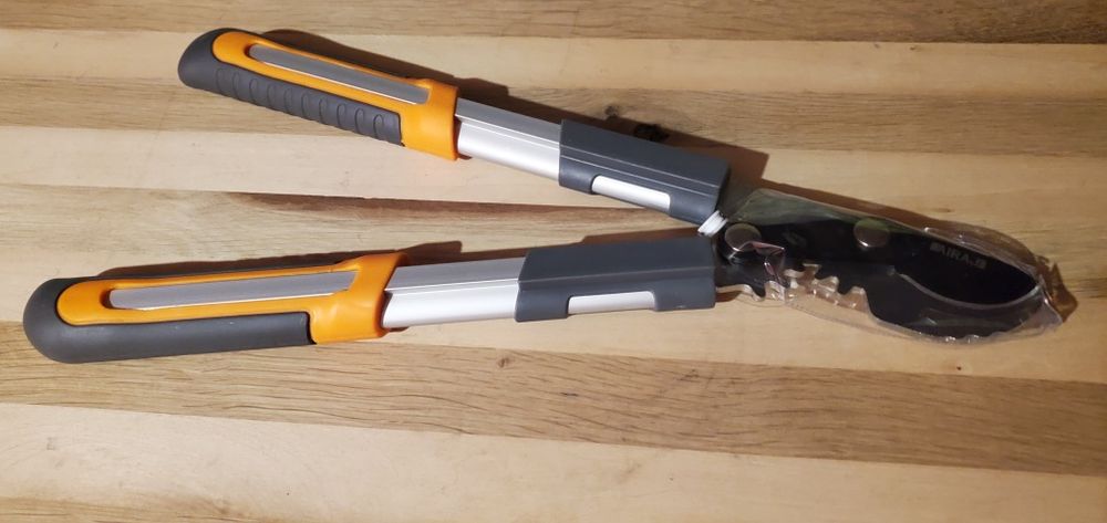 Foarfeca profesională tuns pomii 45 cm deschidere largă 3 cm