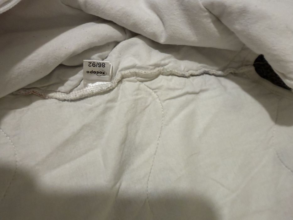 Бебешки плюшен зимен гащеризон