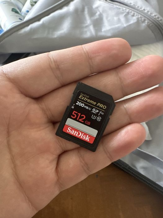 San disk Extreame pro 512 gb