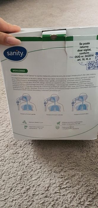 Vând aparat aerosoli