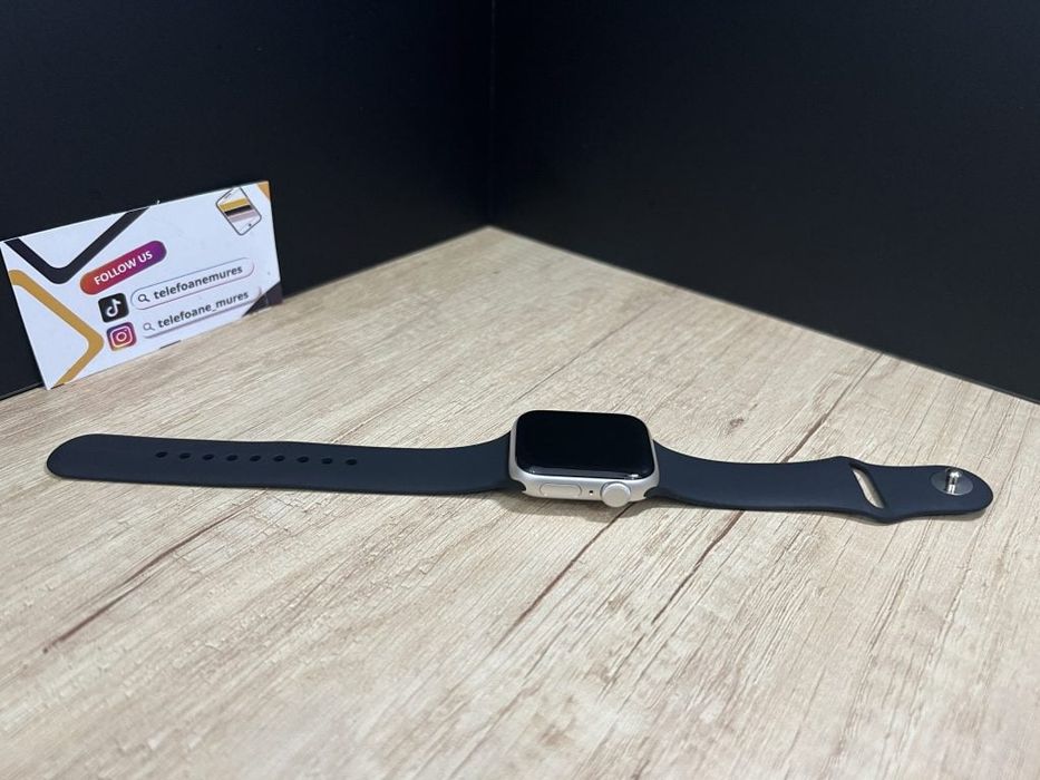 Apple Watch SE 2 40mm Silver Black Sport Band Second-Hand 2 ani garanț