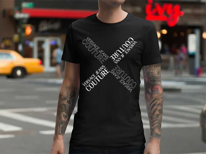 Мъжка тениска Versace принт 8 модела