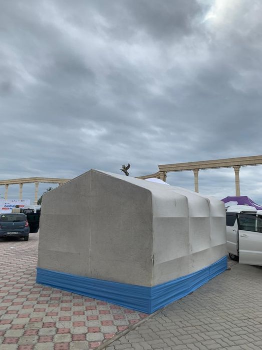 Палатка казан. Ошак титан