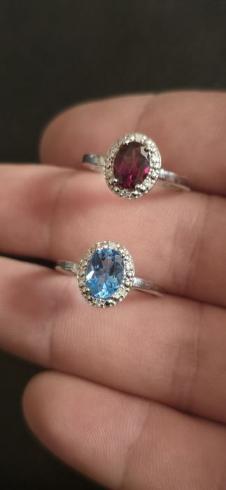 Inele aur 14 k diamante