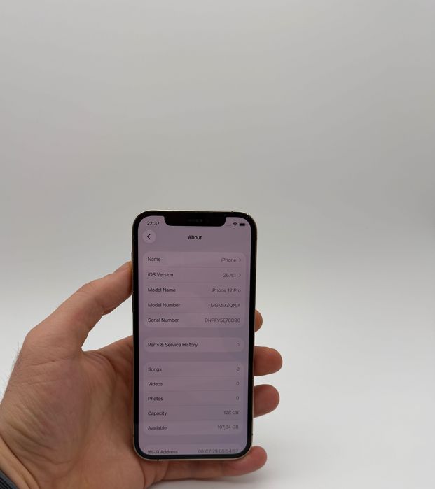 iPhone 12 Pro 128 GB Gold | 100 Батерия| Перфектен технически