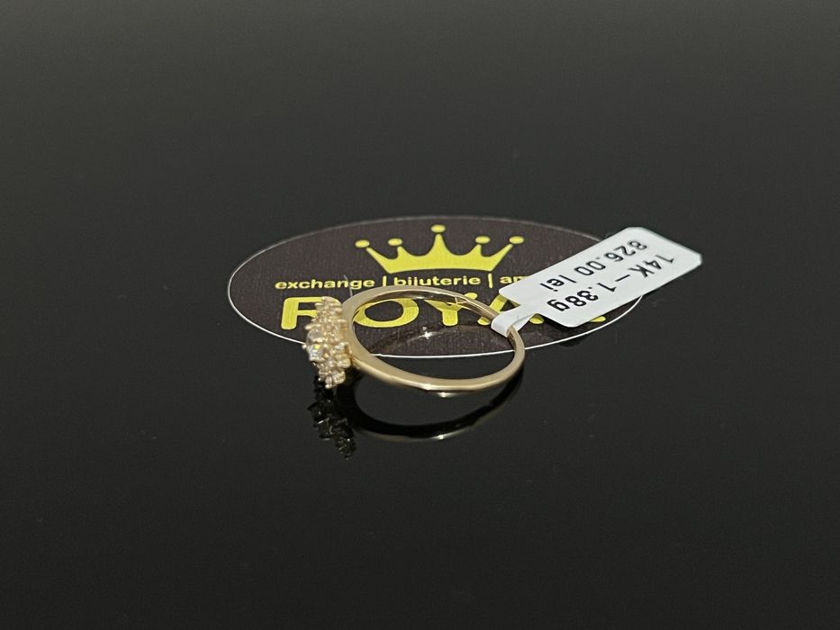 Bijuteria Royal CB : Inel dama aur nou 14k 1,38gr