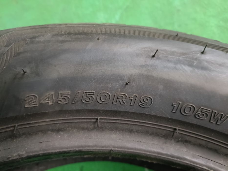 Шины Б/у из Германии 245/50 R19 Bridgestone