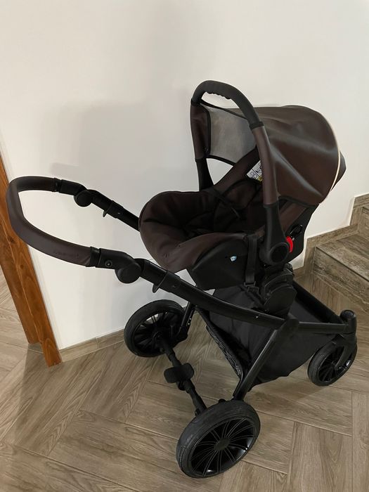 Cărucior 3 în 1 Rider Soft Brown