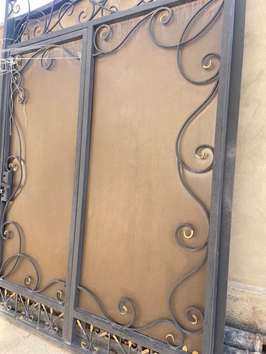 Ворота с калиткой