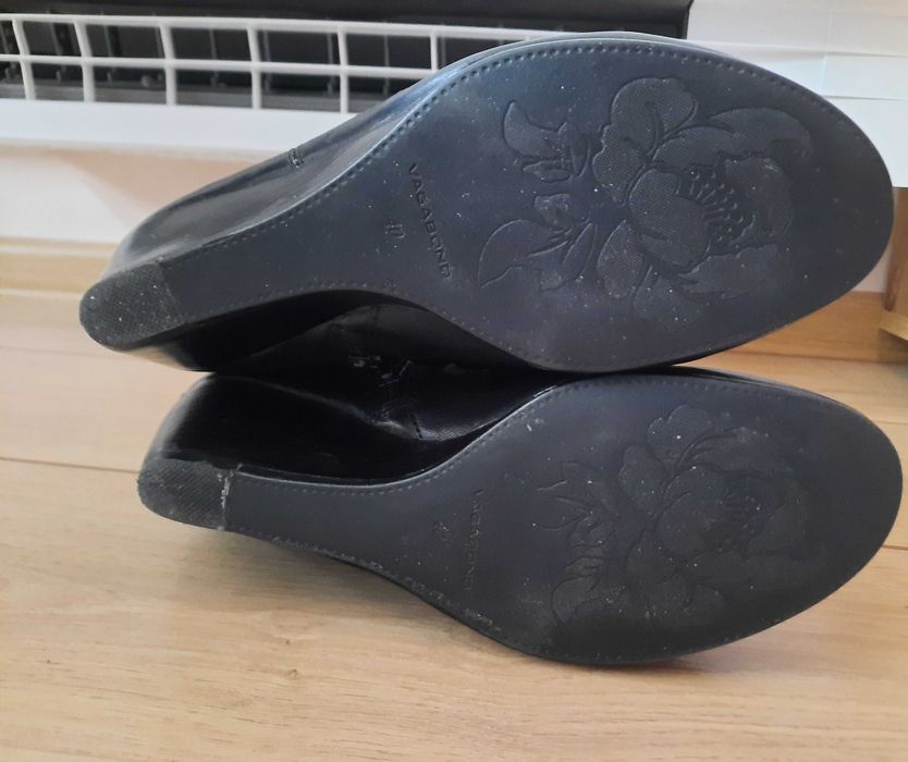 Vagabond ботуши от естествена кожа