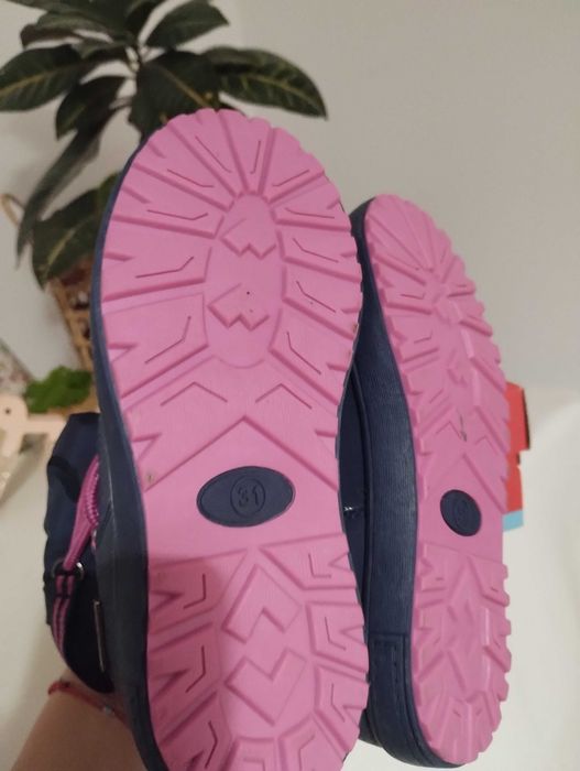 Боти за момиче в лилаво