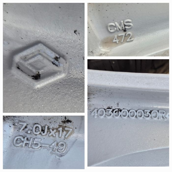 Оригинални джанти Рено 5/114.3 Renault Megane 3 5x114.3