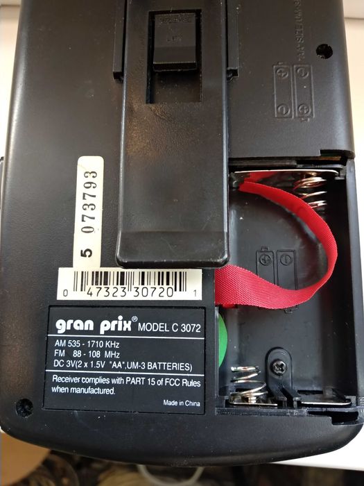 Плеер, кассетный. GPX Gran Prix.