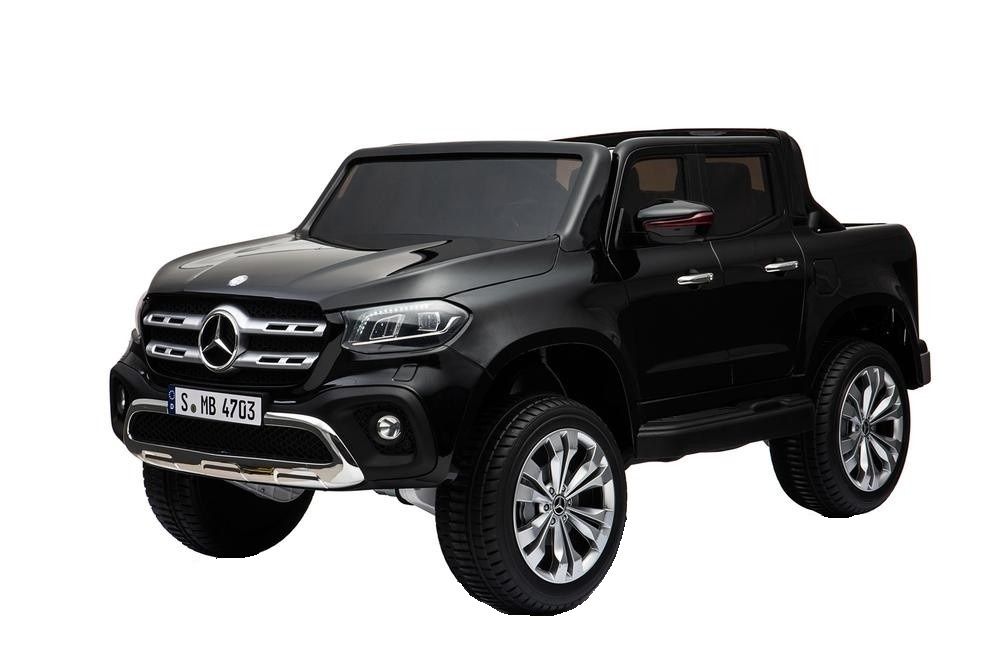 Masinuta electrica Mercedes X-Class 4x4 180W PREMIUM #Negru