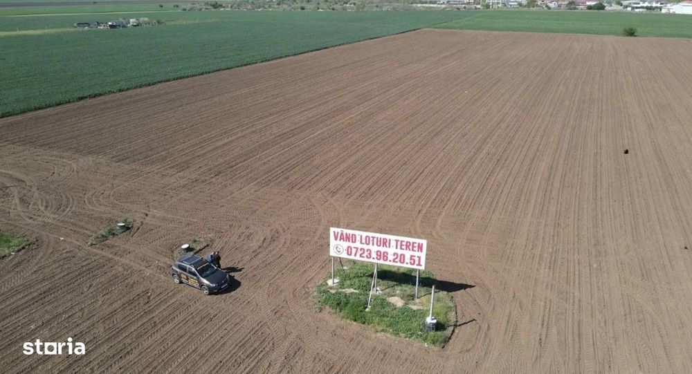 Loturi de teren extravilan de vanzare in Navodari