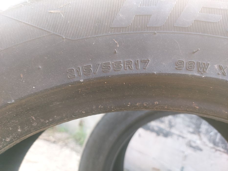 215/55/17 шины летние