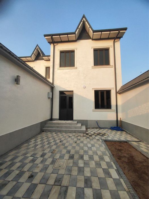 Срочно продаётся евро дом,5 комнат,въезд для авто,Янги Узбекистон.