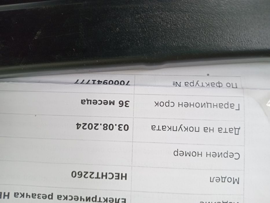 Ел.Резачка в Гаранция!