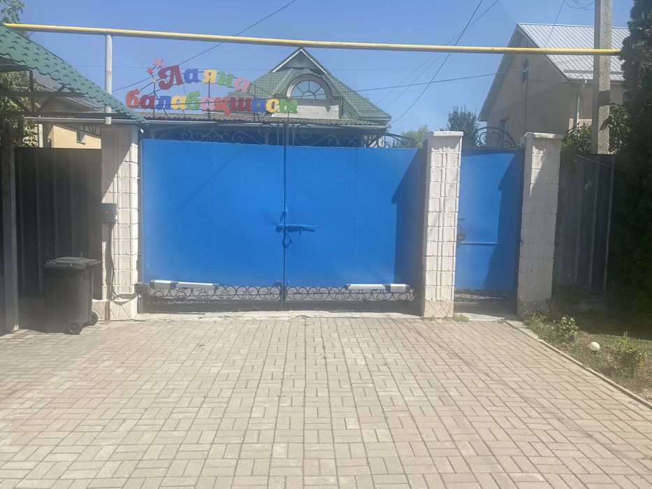 Продам ворота б/у с автоматикой