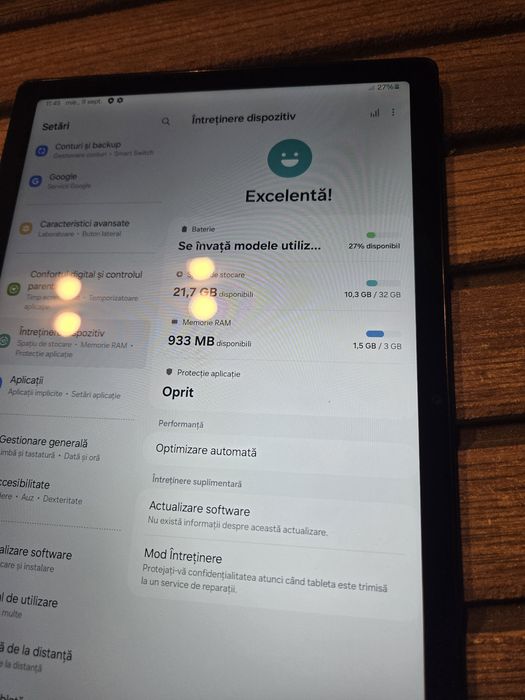 Samsung Galaxy Tab A8 10.5" SM-X205 4G LTE 32GB 3GB RAM – Perfect funcțională