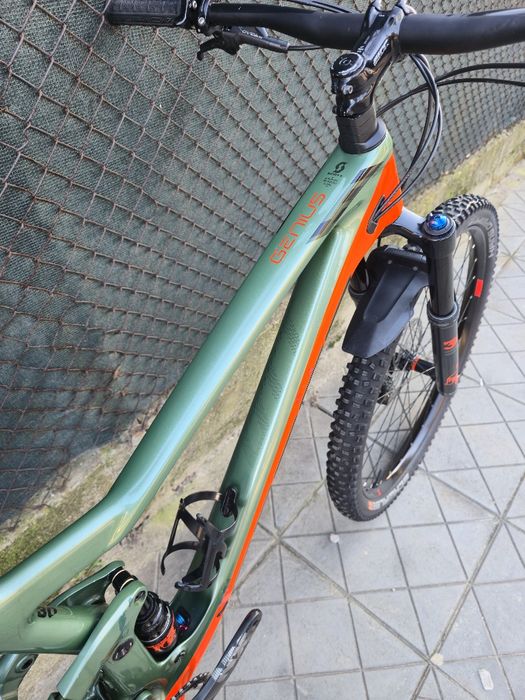 Scott Genius 29 цола Карбон Full Fox 34 1x12 Sram NX Проходни оси