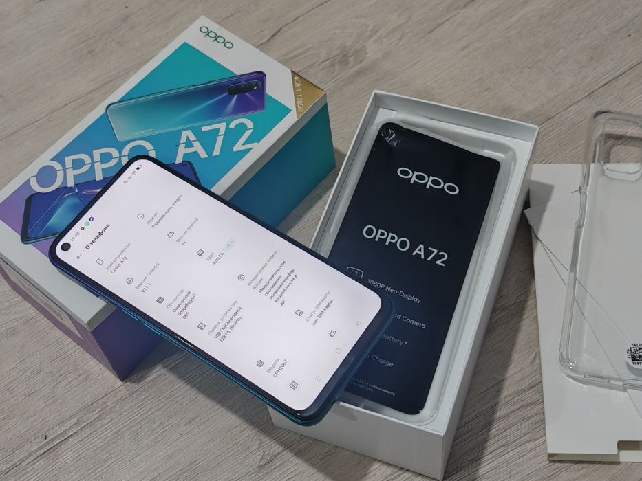 Oppo A72 память 128гб